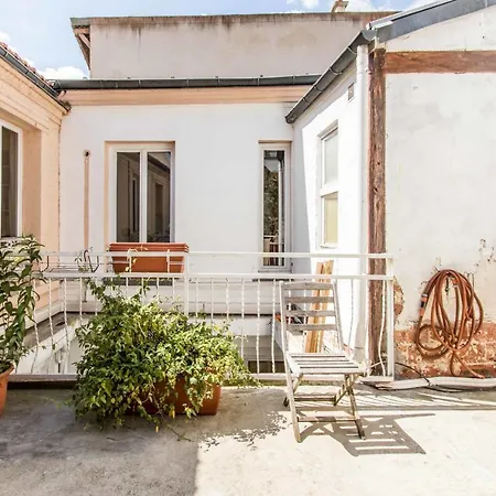 Family With A Rooftop Near Menilmontant * Paris
